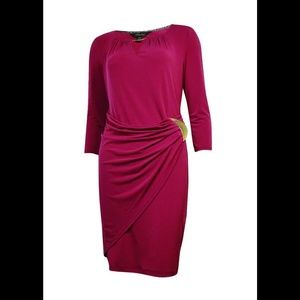 Thalia Sodi faux wrap dress NWT